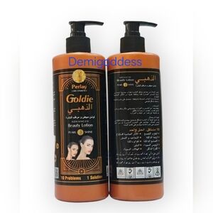 Perlay Goldie Advanced Beauty Lotio 550ml ( 7 Days Result) X2